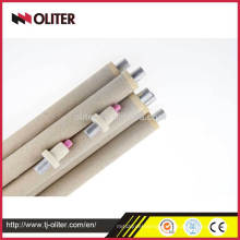 Oliter brand disposable fast b s r type pt rh thermocouple tips with triangle connector